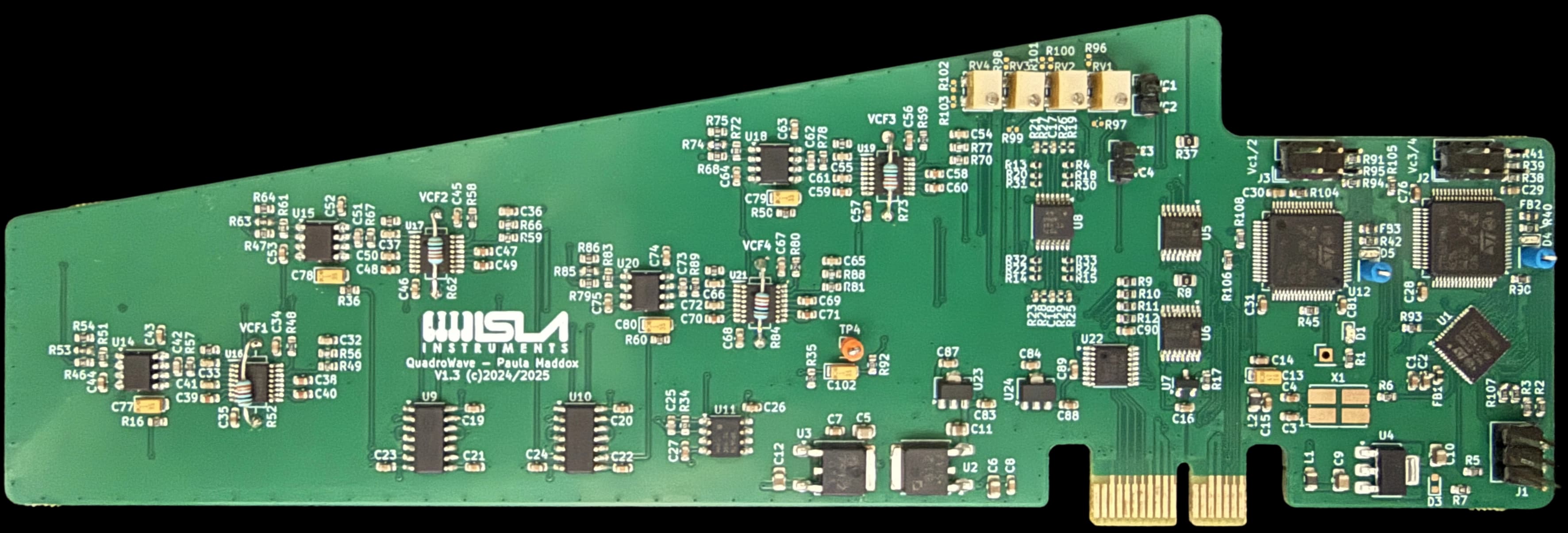 Quadrowave voice card